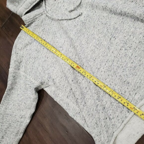 Abercrombie & Fitch Womens A&F Soft FLEECE Pullover Hoodie GRAY Sze MEDIUM - Picture 9 of 10